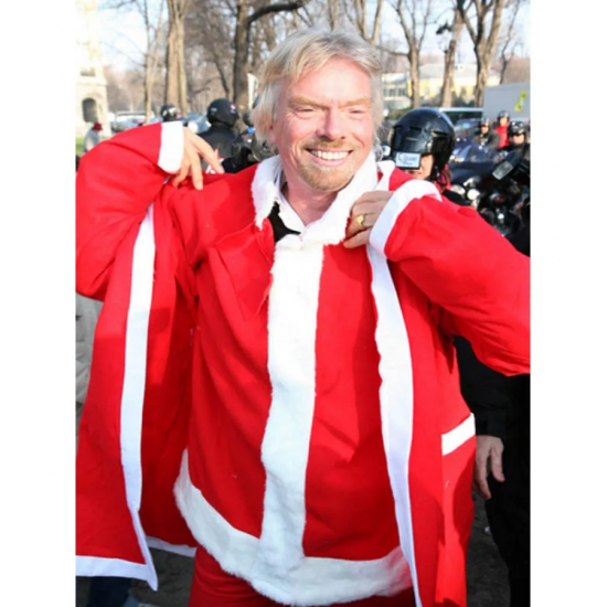 Richard Branson Christmas Cosplay Jacket