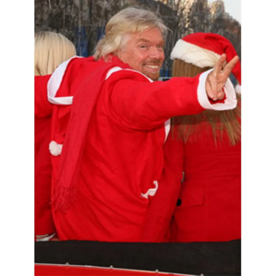 Richard Branson Christmas Cosplay Jacket