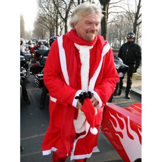 Richard Branson Christmas Cosplay Jacket