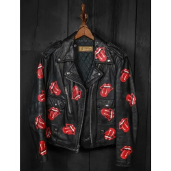 Rolling Stones Fraser Wilson Leather Jacket
