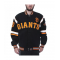 San Francisco Giants Embroidered Logo Black Varsity Wool Jacket