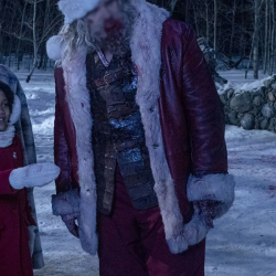 Santa Claus Violent Night Leather Jacket Santa Claus Violent Night Leather Jacket