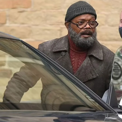 Secret Invasion Samuel L. Jackson Grey Peacoat