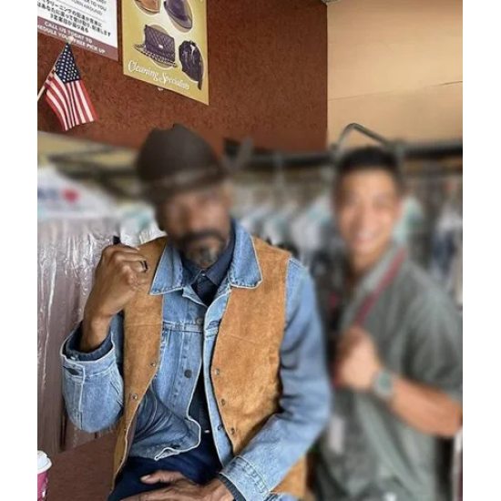 Snoop Dogg Day Shift Suede Leather Vest