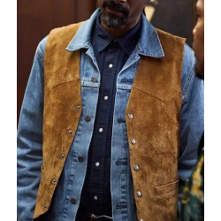 Snoop Dogg Day Shift Suede Leather Vest