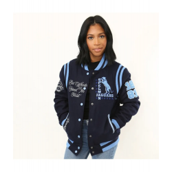 Spelman A&M University Varsity Jacket	