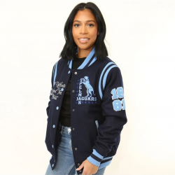 Spelman A&M University Varsity Jacket	 Spelman A&M University Varsity Jacket