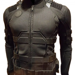 Spider man Far From Home Spiderman Black Leather Jacket Spider man Far From Home Spiderman Black Leather Jacket