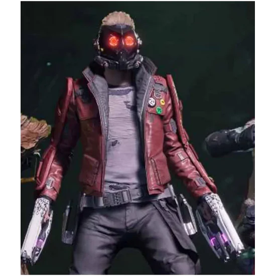Star Lord Guardians of The Galaxy Game Costume Jacket