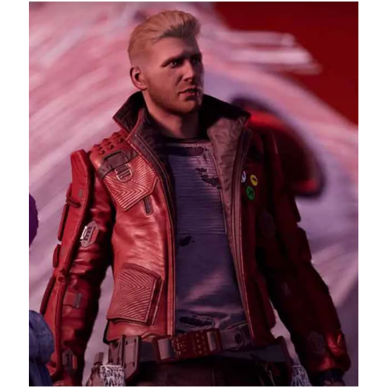 Star Lord Guardians of The Galaxy Game Costume Jacket