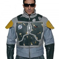 Star Wars The Mandalorian S02 Boba Fett Costume Jacket Star Wars The Mandalorian S02 Boba Fett Costume Jacket