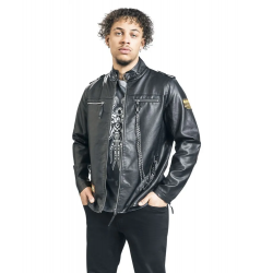 Stranger Things Hell Fire Leather Jacket