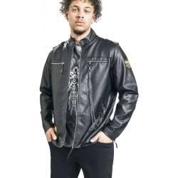 Stranger Things Hell Fire Leather Jacket Stranger Things Hell Fire Leather Jacket