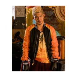 Stuber Iko Uwais Yellow and Black Jacket