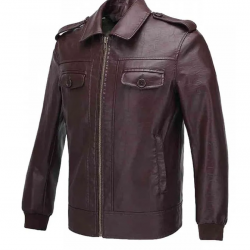 The Avengers Captain America Steve Rogers Leather Jacket The Avengers Captain America Steve Rogers Leather Jacket