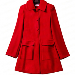 The Chilling Adventures of Sabrina Spellman Red Wool Coat The Chilling Adventures of Sabrina Spellman Red Wool Coat