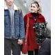 The Chilling Adventures of Sabrina Spellman Red Wool Coat