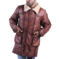 The Dark Knight Rises Tom Hardy Bane Coat Leather Trench Coat