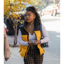 The Equalizer Laya DeLeon Hayes Puffer Vest