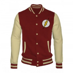 The Flash Letterman Varsity Jacket The Flash Letterman Varsity Jacket