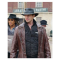 The Last Sharknado It’s About Time Fin Brown Trench Coat