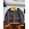 The Real McCoy's Type D1 Mechanic Brown leather Jacket