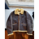 The Real McCoy's Type D1 Mechanic Brown leather Jacket
