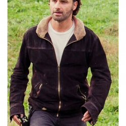 The Walking Dead Rick Grimes Andrew Lincoln Leather Jacket The Walking Dead Rick Grimes Andrew Lincoln Leather Jacket