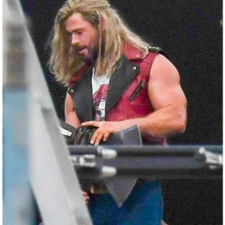 Thor Love and Thunder Chris Hemsworth Leather Vest Thor Love and Thunder Chris Hemsworth Leather Vest