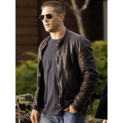 Tom Hardy This Means War Black Leather Jacket