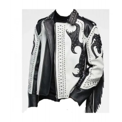 Tribal Rock Punk Gothic Rivet Studded Jacket