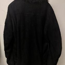 Undercover Blistered Leather Military Jacket Undercover Blistered Leather Military Jacket