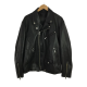 Undercover GU Black Faux Leather Biker Jacket