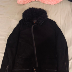 Undercover Gurguru Burnt Suede Jacket in Classic Black Undercover Gurguru Burnt Suede Jacket in Classic Black