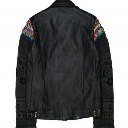 Undercover Multicolored Ethnic Rider Jacket Undercover Multicolored Ethnic Rider Jacket