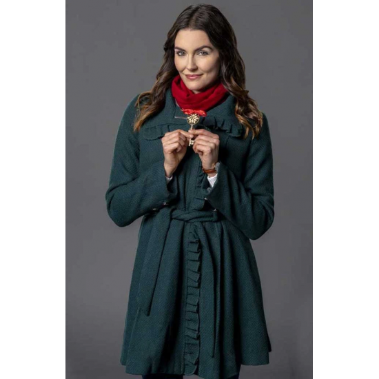 Unlocking Christmas Taylor Cole Green Coat