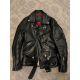 Vanson Leathers Men's Motorcycle Black Jacket