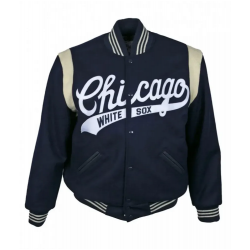 Varsity 1967 Chicago White Sox Blue Wool Jacket
