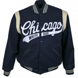 Varsity 1967 Chicago White Sox Blue Wool Jacket Varsity 1967 Chicago White Sox Blue Wool Jacket