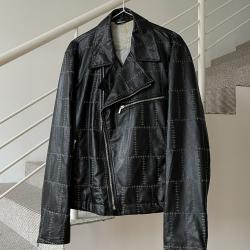 Versace Y2K Leather Jacket Suit Versace Y2K Leather Jacket Suit