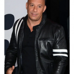 Vin Diesel Bloodshot Black Leather Jacket Vin Diesel Bloodshot Black Leather Jacket