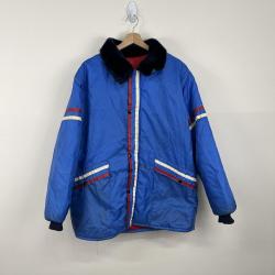 Vintage United Pioneer Fur Collar Detachable Hood Down Jacket