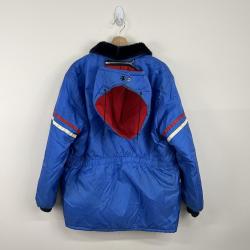 Vintage United Pioneer Fur Collar Detachable Hood Down Jacket