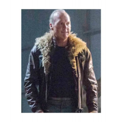 Vulture Spiderman Homecoming Brown Leather Jacket
