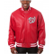 Washington Nationals Red Varsity Leather Jacket