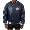 Washington Wizards Navy Blue Varsity Leather Jacket