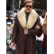 Will Ferrell Anchorman 2 The Legend Continues Leather Coat