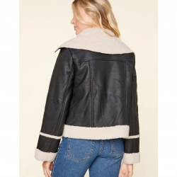 Women Victoria Faux Leather Jacket Women Victoria Faux Leather Jacket