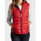 Womens Red Puffer Vest