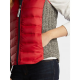 Womens Red Puffer Vest